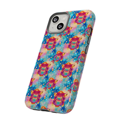 Tough Cases, Pisces, Zodiac v1, Bubble Pattern