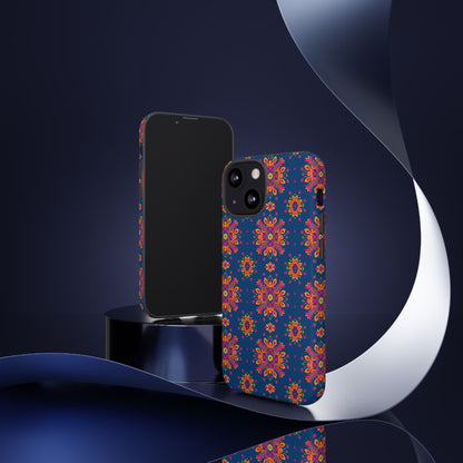 Tough Cases, Gemini, Zodiac v2, Flower Pattern
