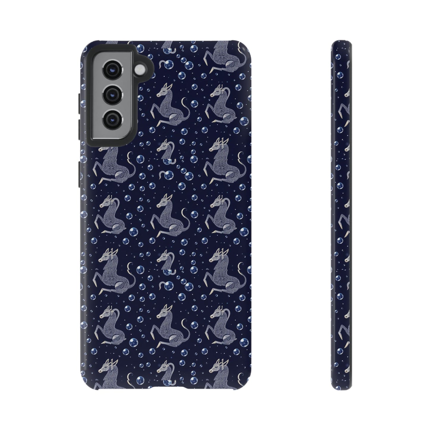 Tough Cases, Capricorn, Zodiac v2, Bubble Pattern