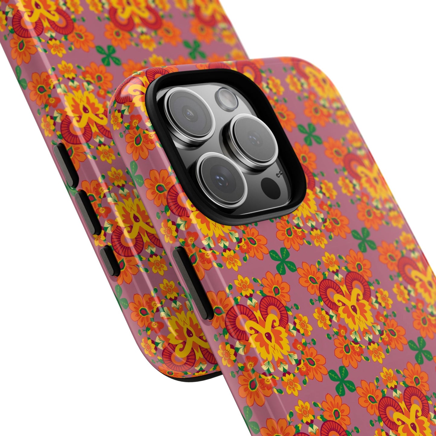 Tough Cases, Aries, Zodiac v1, Flower Pattern