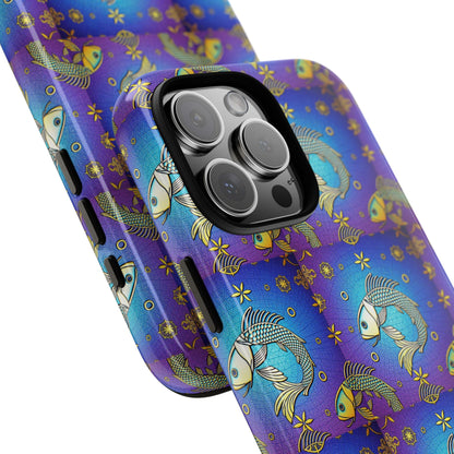 Tough Cases, Pisces, Zodiac v2, Metal Pattern
