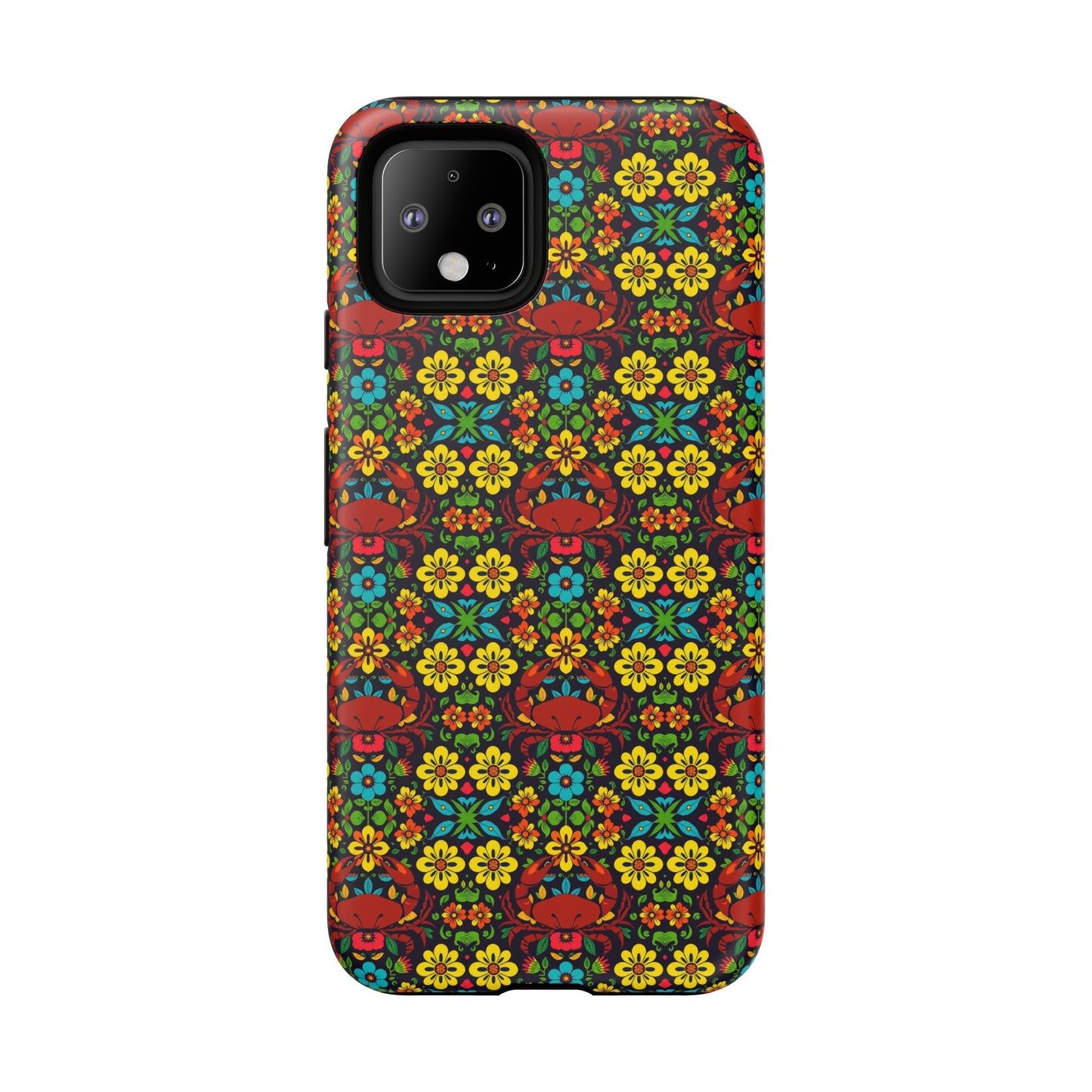 Tough Cases, Cancer, Zodiac v2, Flower Pattern