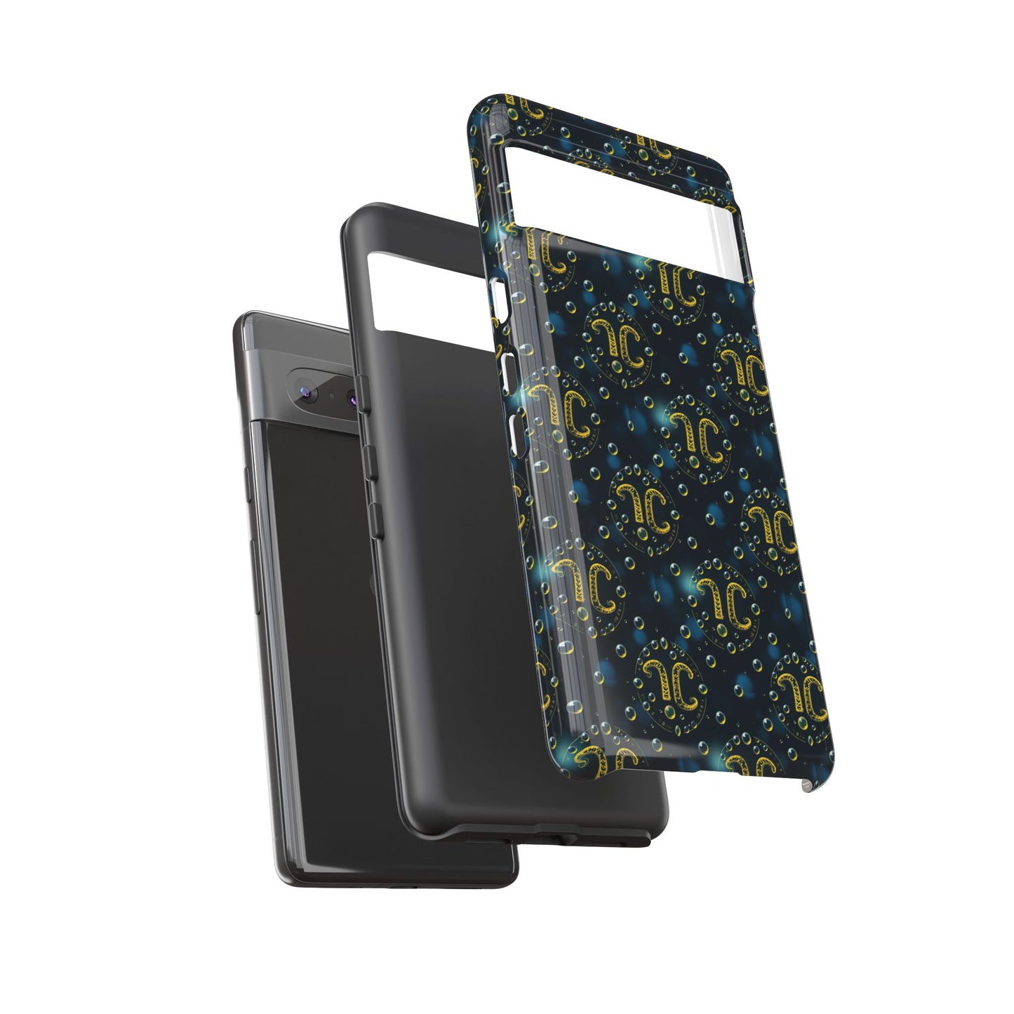 Tough Cases, Aquarius, Zodiac v2, Bubble Pattern
