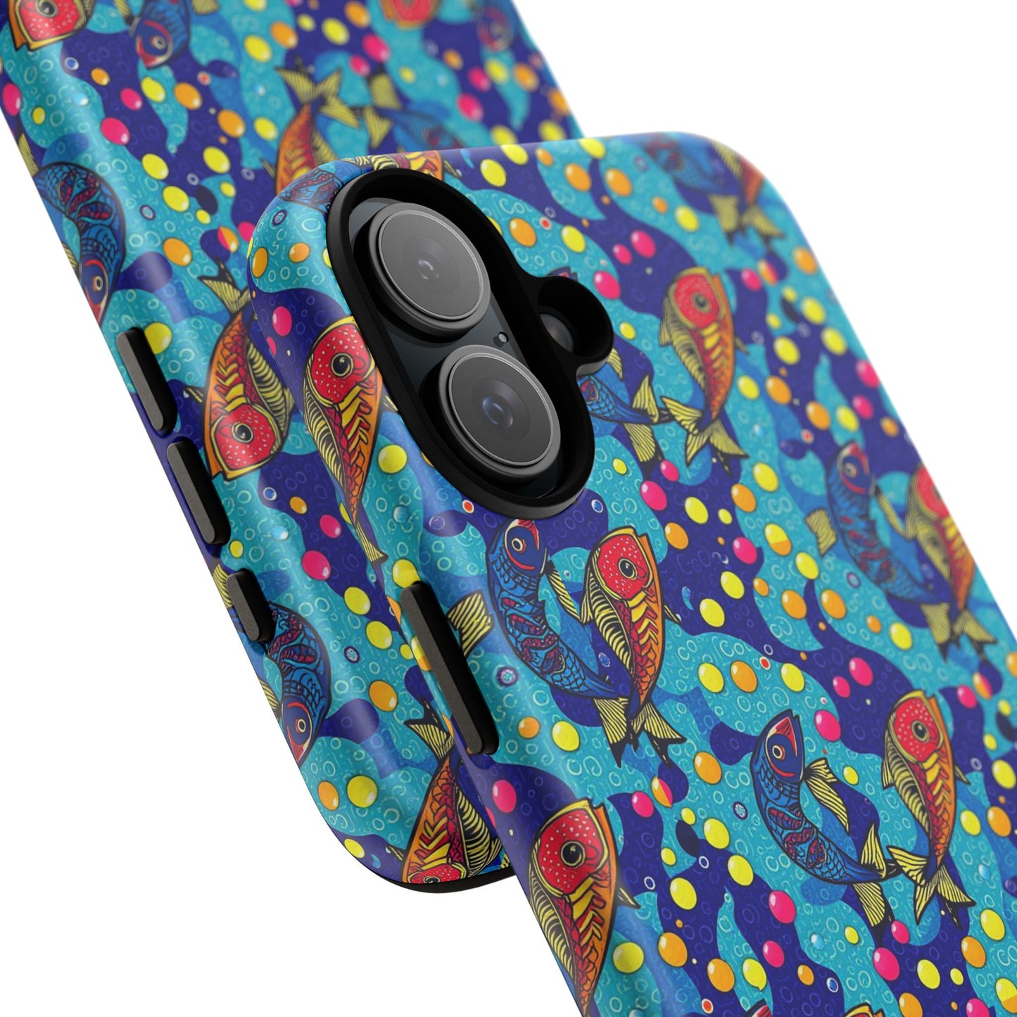 Tough Cases, Pisces, Zodiac v2, Bubble Pattern