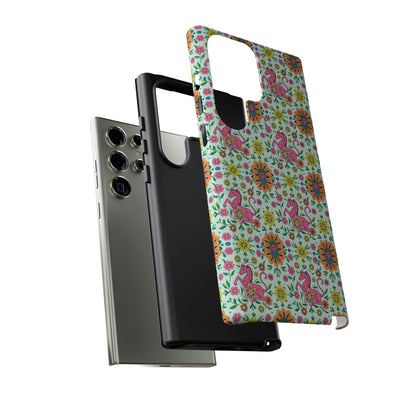 Tough Cases, Aquarius, Zodiac, Flower Pattern