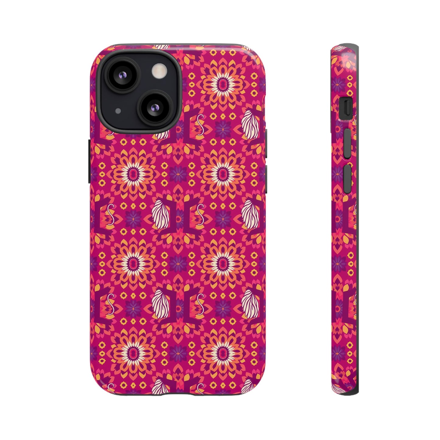 Tough Cases, Gemini, Zodiac v1, Flower Pattern