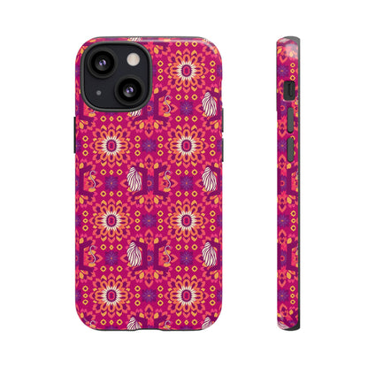Tough Cases, Gemini, Zodiac v1, Flower Pattern