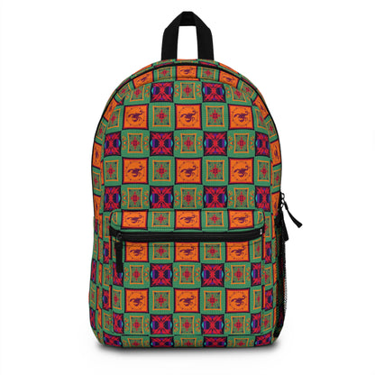 Backpack, Scorpio, Zodiac v2, Shapes Pattern