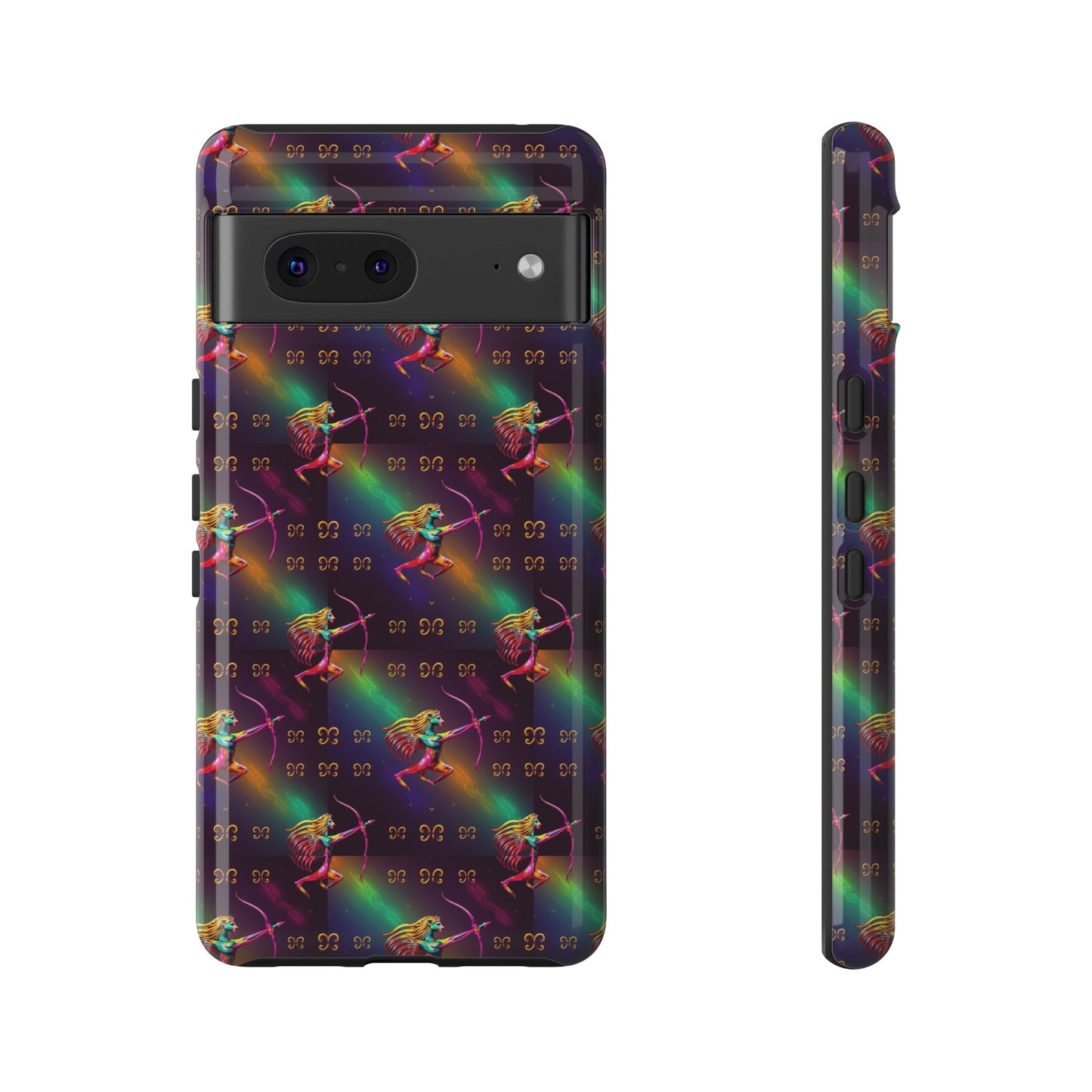 Tough Cases, Sagittarius, Zodiac v1, Metal Pattern