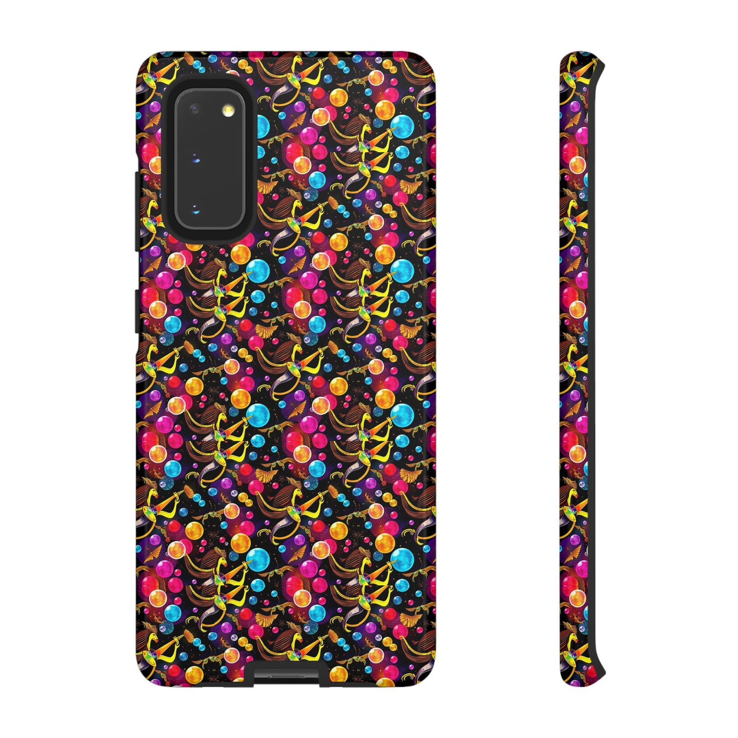 Tough Cases, Sagittarius, Zodiac v1, Bubble Pattern