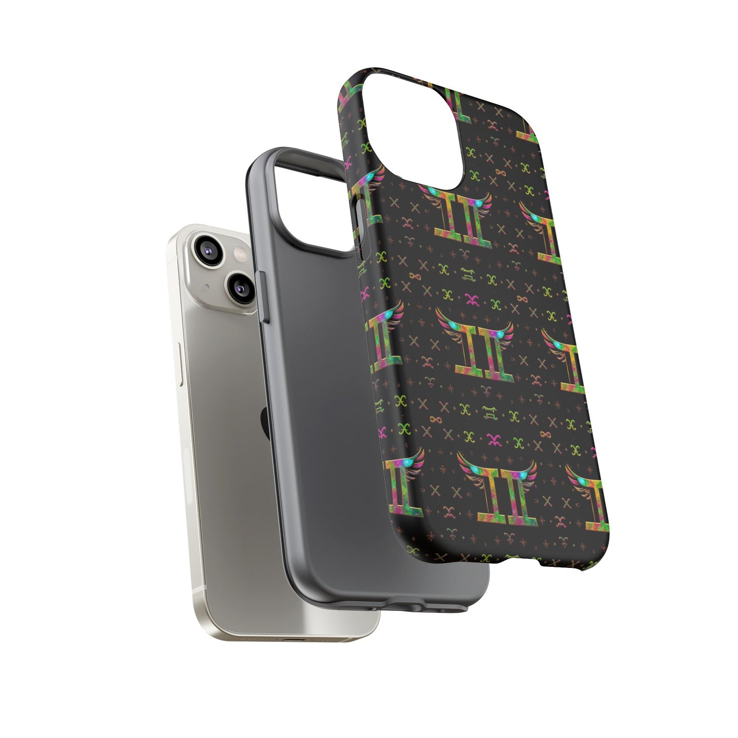 Tough Cases, Gemini, Zodiac v1, Metal Pattern