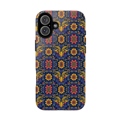 Tough Cases, Taurus, Zodiac v3, Flower Pattern
