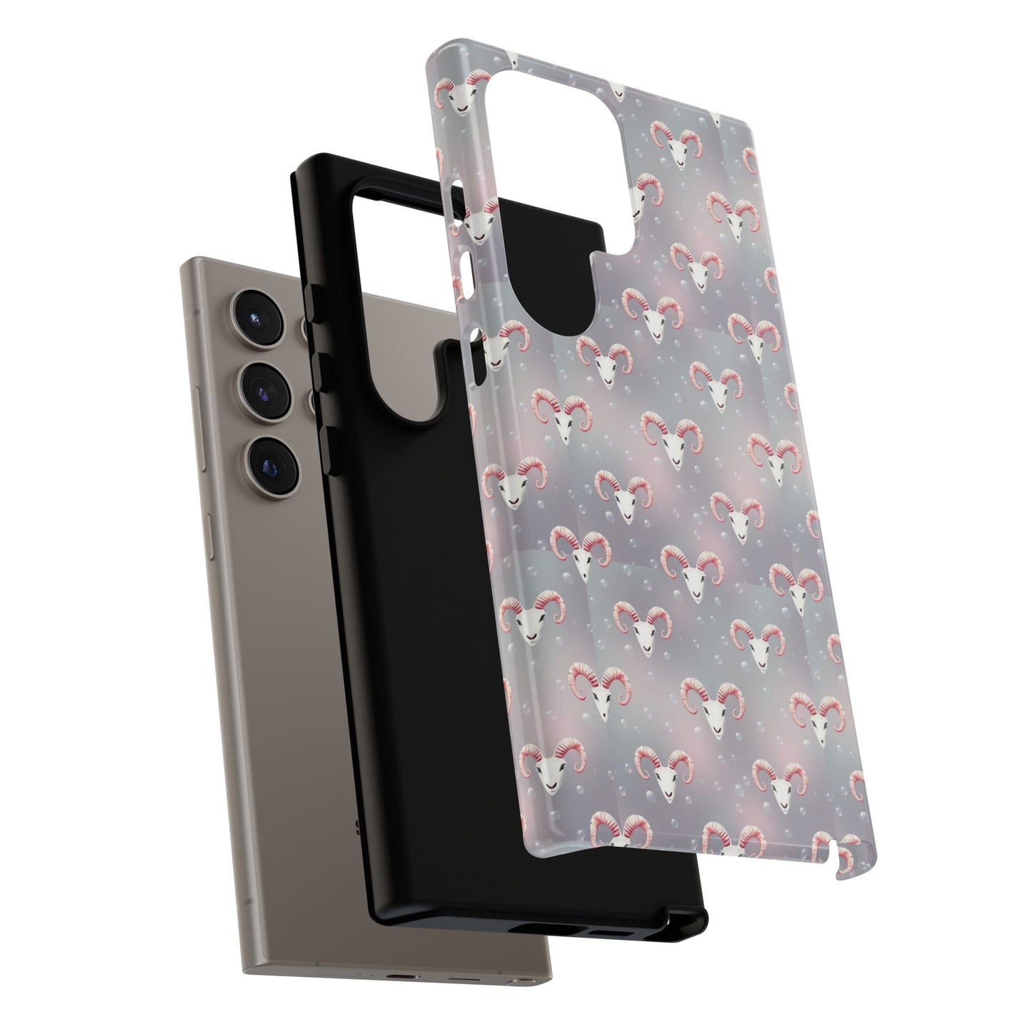 Tough Cases, Aries, Zodiac v2, Bubble Pattern
