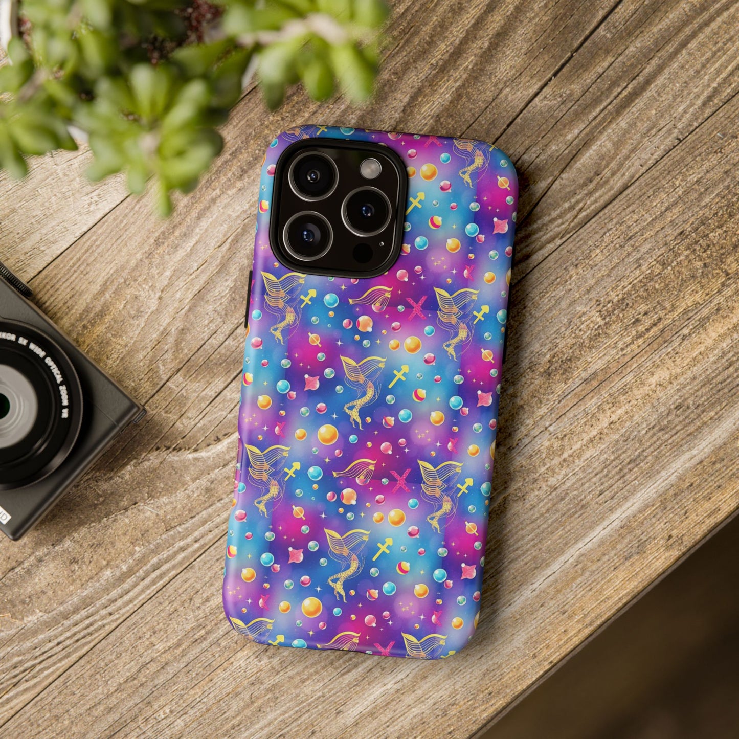 Tough Cases, Sagittarius, Zodiac v3, Bubble Pattern