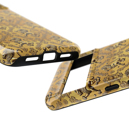 Tough Cases, Leo, Zodiac, Metal Pattern