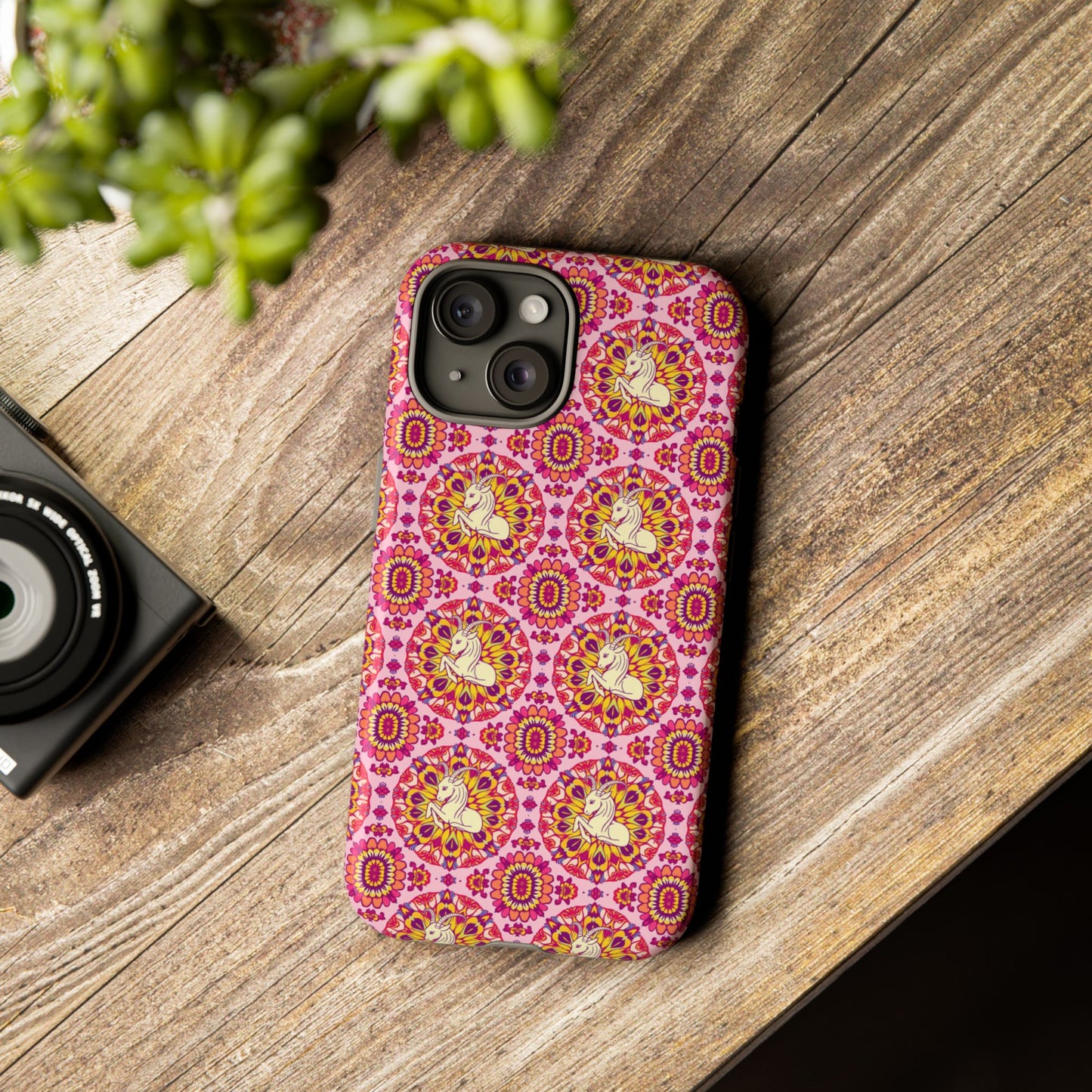 Tough Cases, Capricorn, Zodiac v4, Flower Pattern