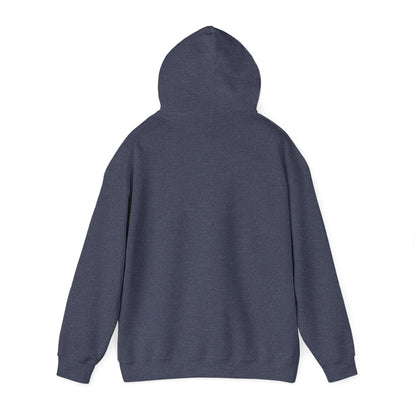 Unisex Heavy Blend™ Hooded Sweatshirt with glass Aquarius zodiac design