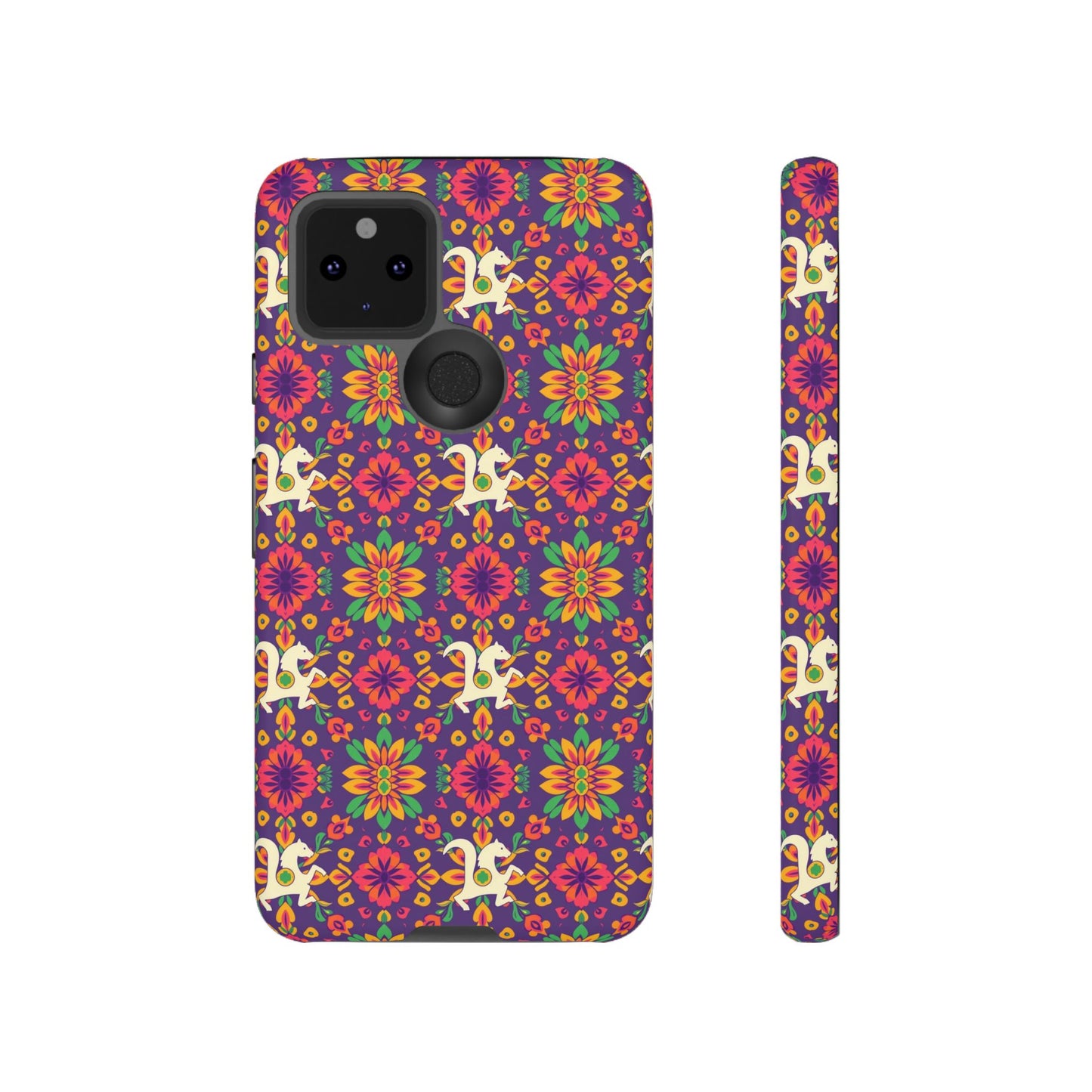Tough Cases, Aquarius, Zodiac v1, Flower Pattern