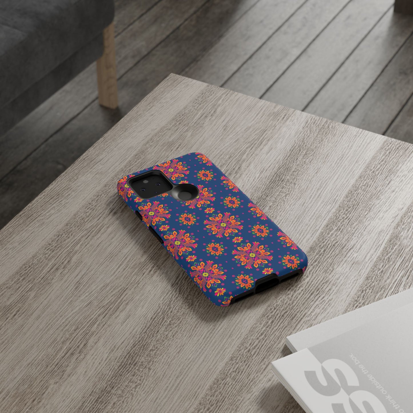 Tough Cases, Gemini, Zodiac v2, Flower Pattern