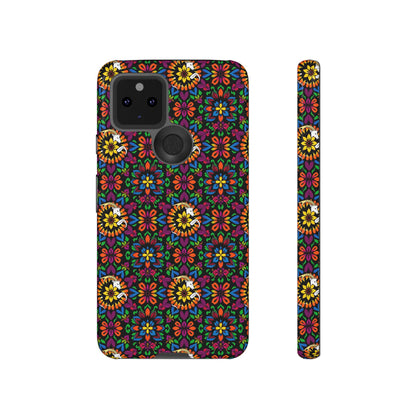 Tough Cases, Capricorn, Zodiac v2, Flower Pattern