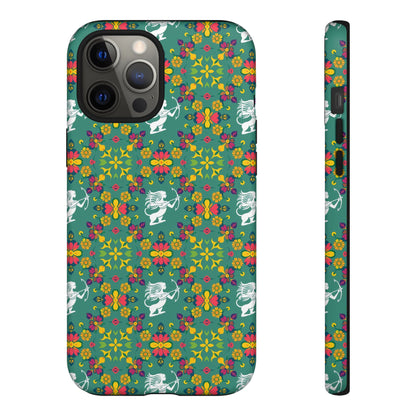 Tough Cases, Sagittarius, Zodiac, Flower Pattern