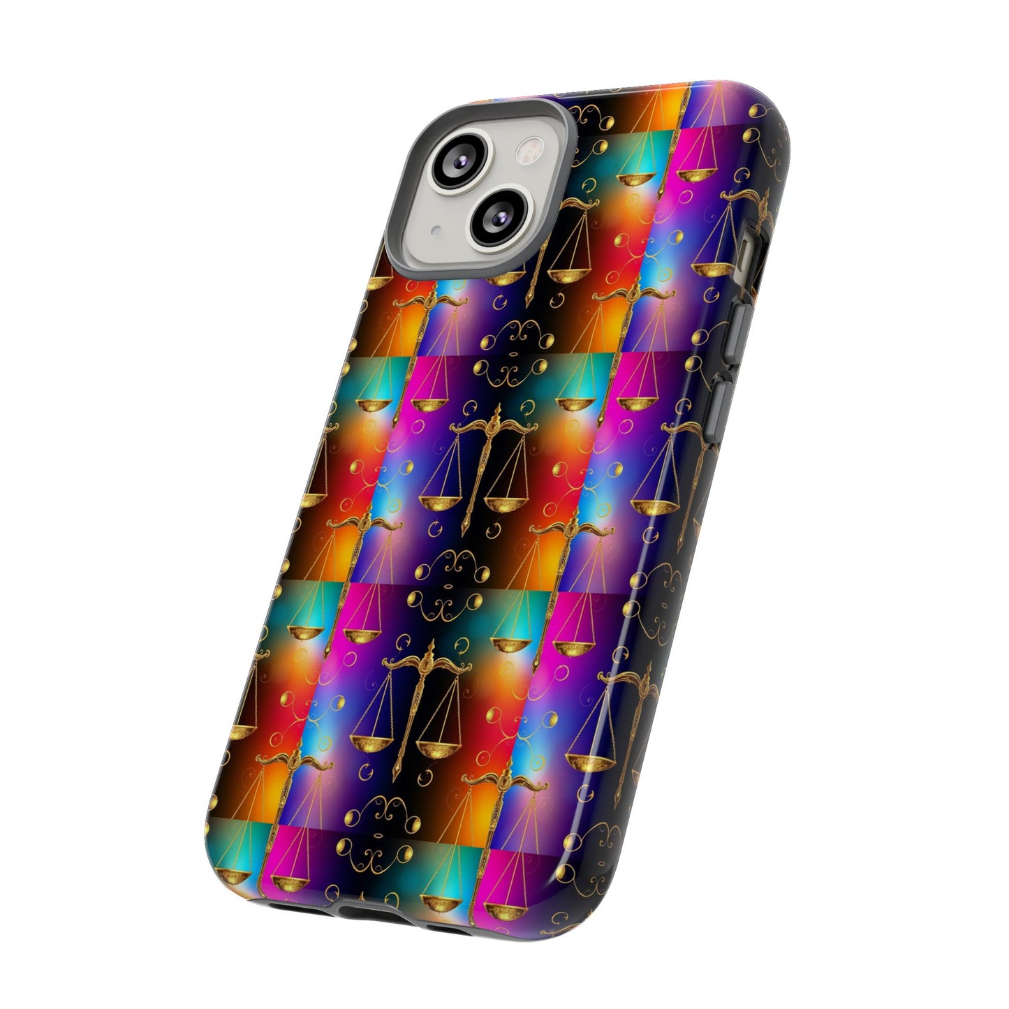 Tough Cases, Libra, Zodiac v1, Metal Pattern