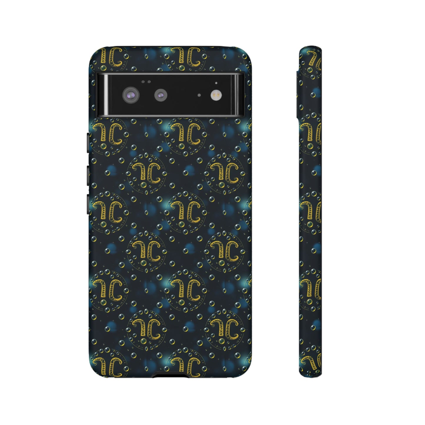 Tough Cases, Aquarius, Zodiac v2, Bubble Pattern