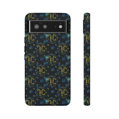 Tough Cases, Aquarius, Zodiac v2, Bubble Pattern