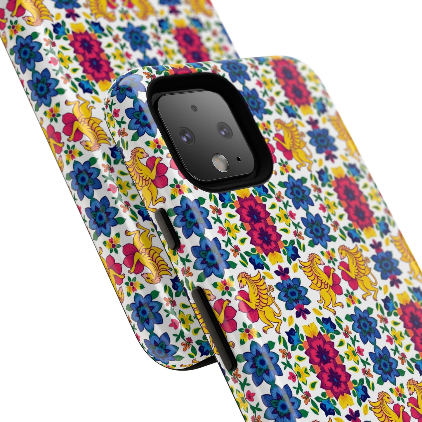 Tough Cases, Gemini, Zodiac, Flower Pattern