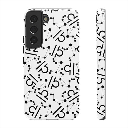 Tough Cases with the Libra Zodiac sign for iPhone, Samsung Galaxy, and Google Pixel devices