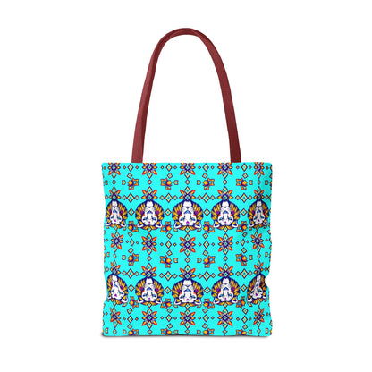 Tote Bag (AOP), Leo, Zodiac v1, Jewel Pattern
