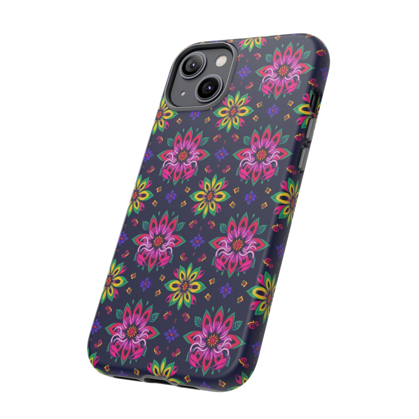 Tough Cases, Scorpio, Zodiac v4, Flower Pattern