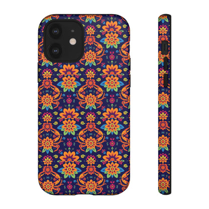 Tough Cases, Cancer, Zodiac, Flower Pattern