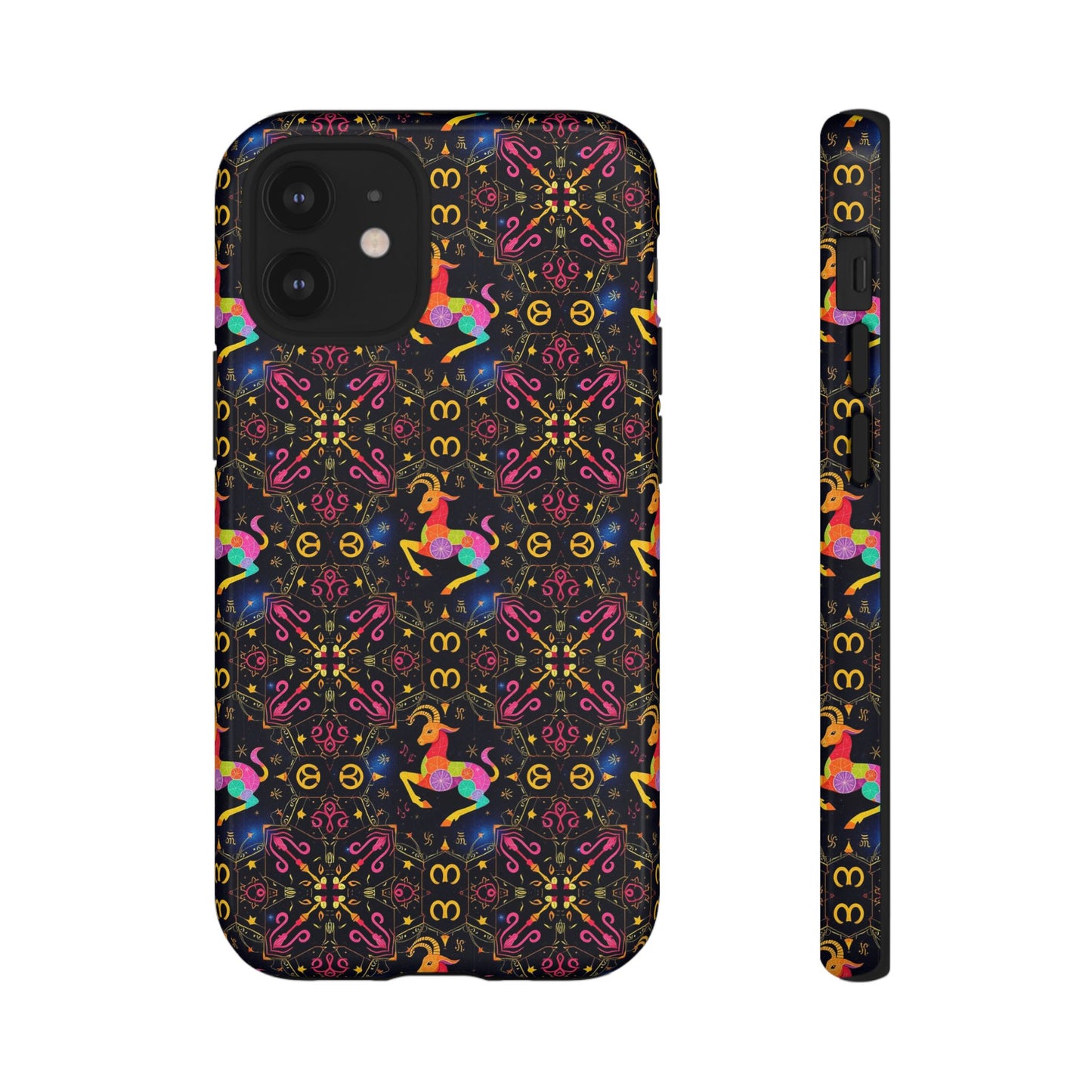 Tough Cases, Capricorn, Zodiac v2, Metal Pattern