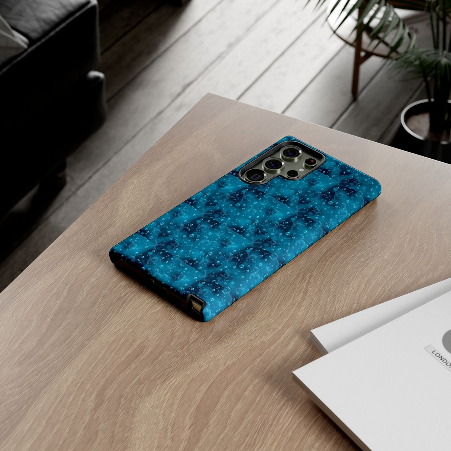 Tough Cases, Aquarius, Zodiac v3, Bubble Pattern