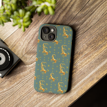 Tough Cases, Capricorn, Zodiac v1, Metal Pattern