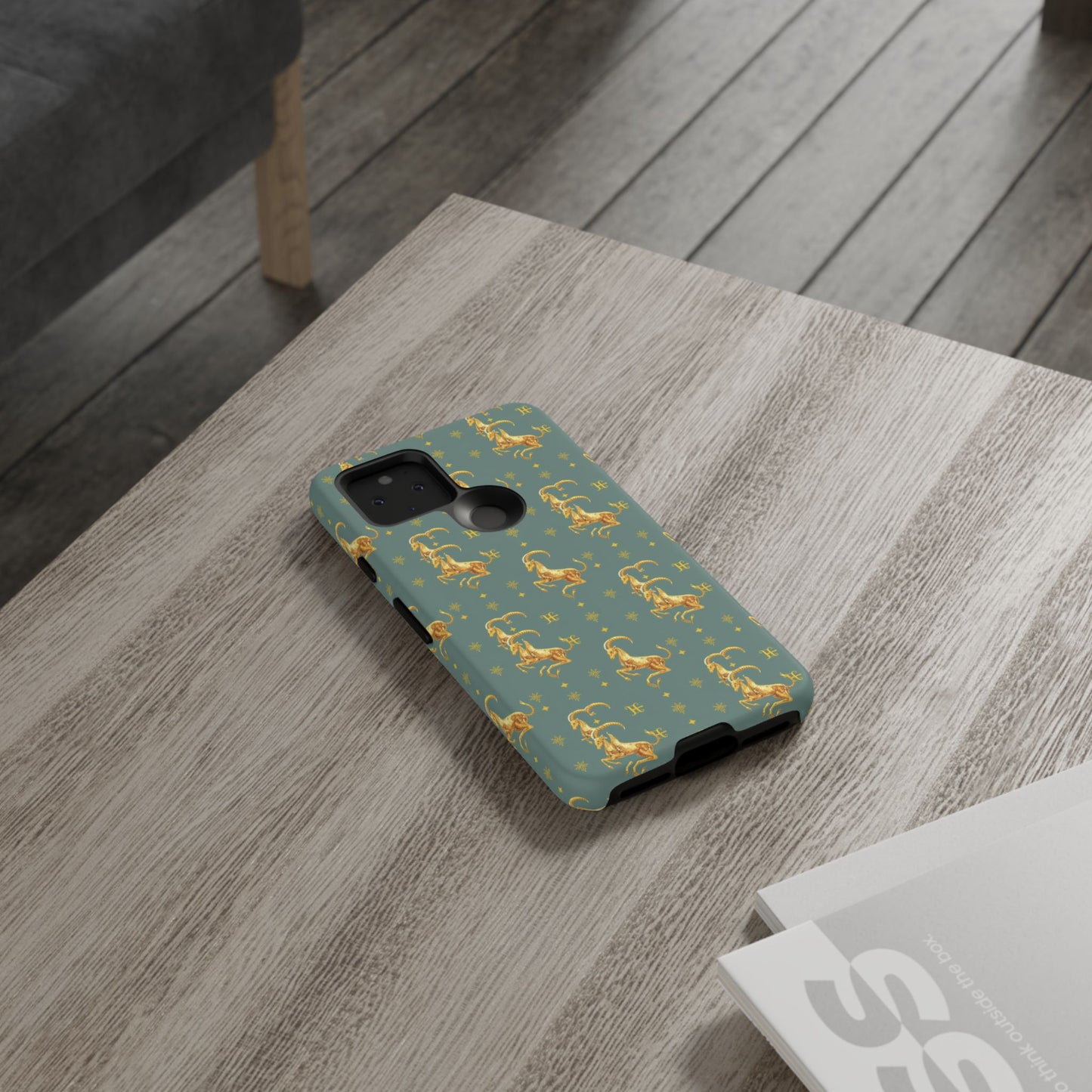 Tough Cases, Capricorn, Zodiac v1, Metal Pattern