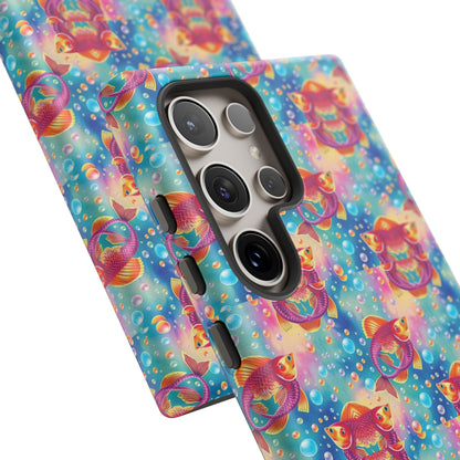 Tough Cases, Pisces, Zodiac v1, Bubble Pattern