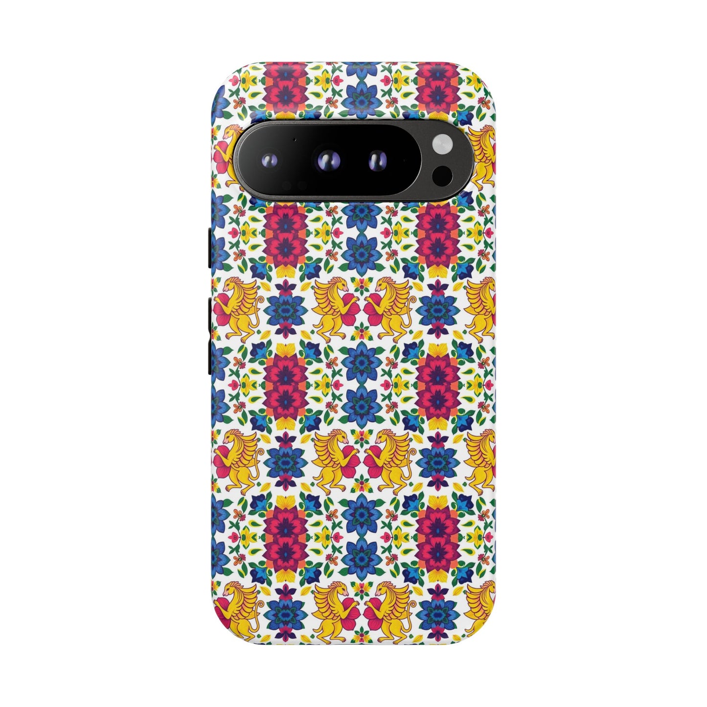 Tough Cases, Gemini, Zodiac, Flower Pattern