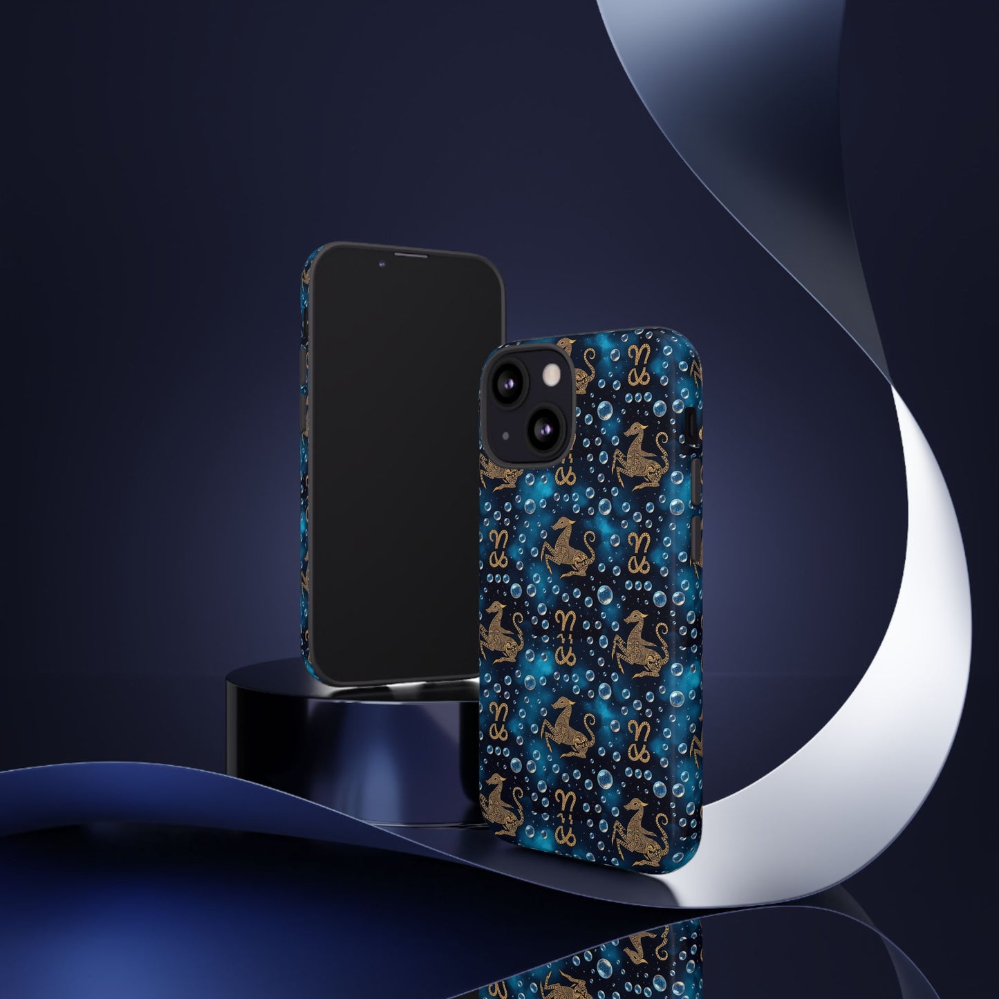 Tough Cases, Capricorn, Zodiac, Bubble Pattern