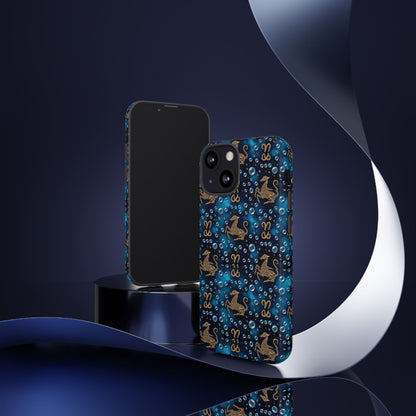 Tough Cases, Capricorn, Zodiac, Bubble Pattern