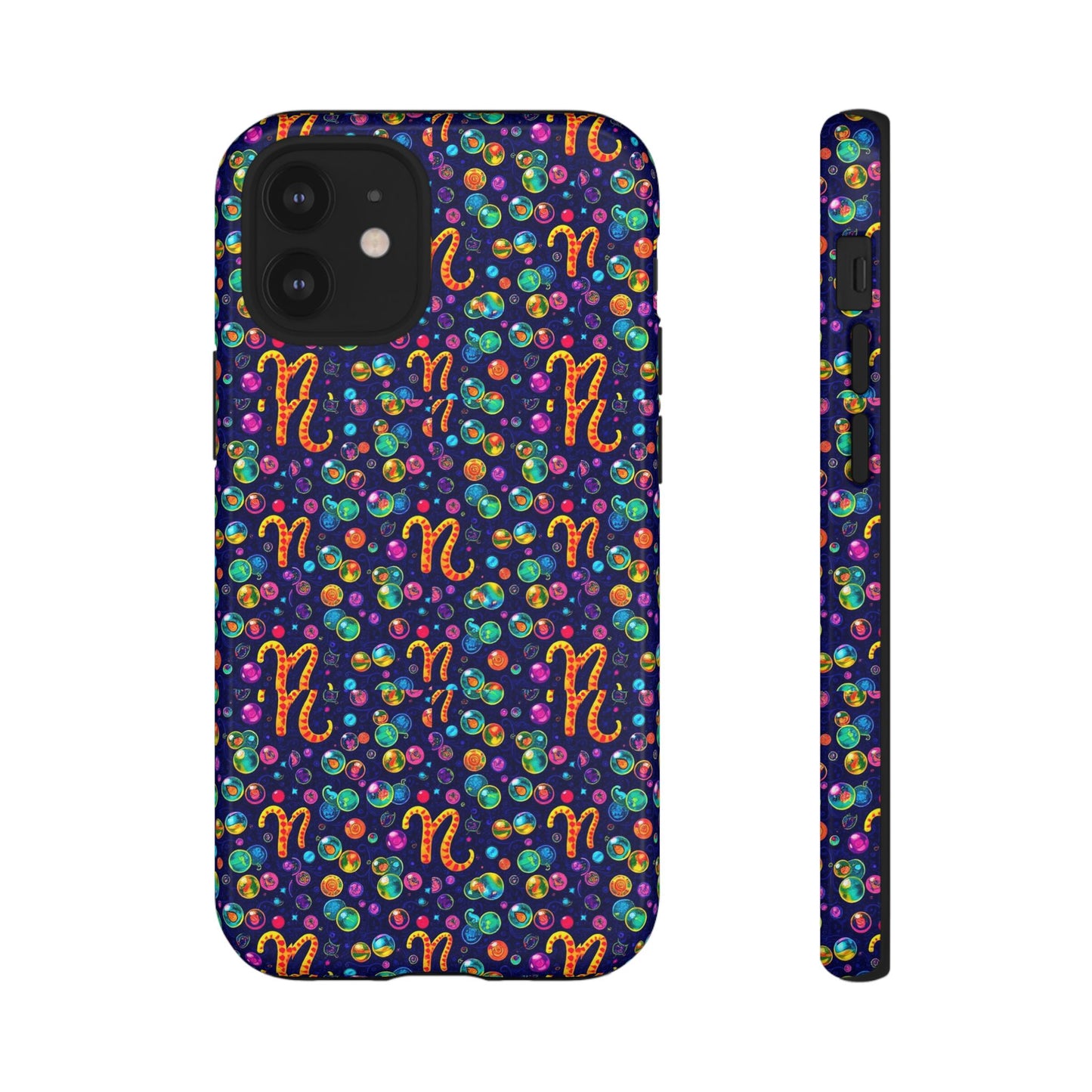 Tough Cases, Aquarius, Zodiac, Bubble Pattern