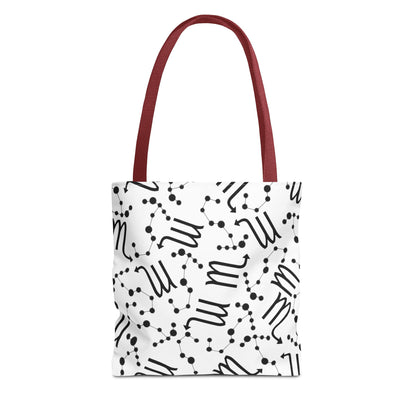 Tote Bag Scorpio Zodiac sign AOP