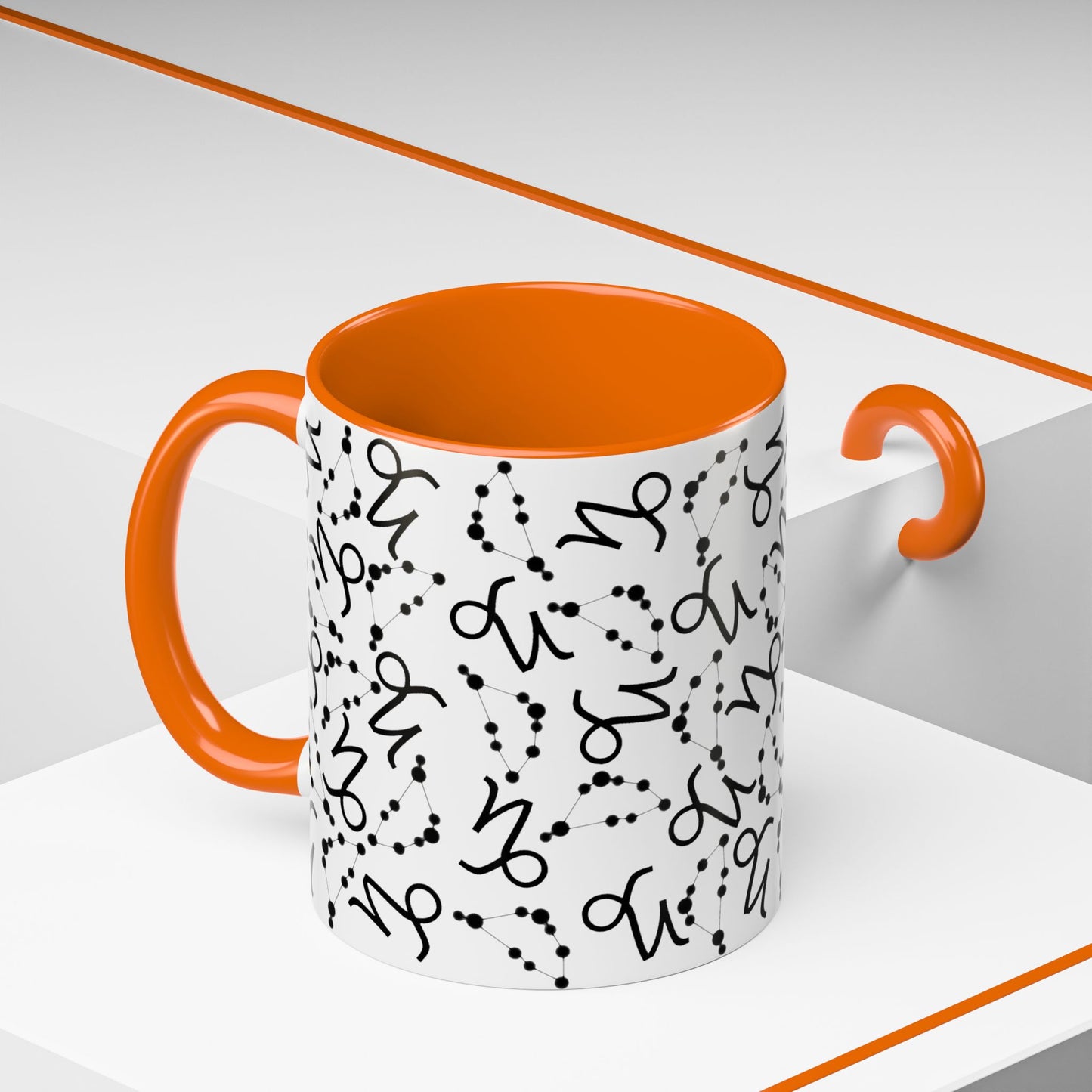 Accent Coffee Mug with the Capricorn sign (11, 15oz)