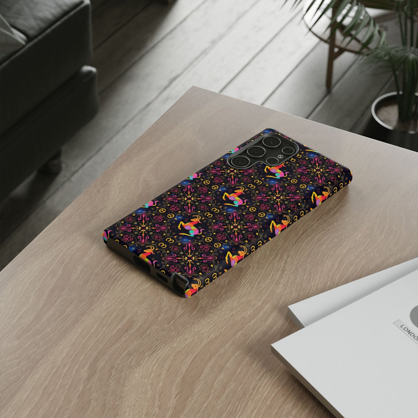 Tough Cases, Capricorn, Zodiac v2, Metal Pattern