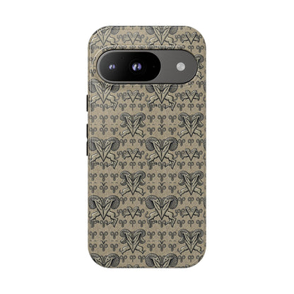 Tough Cases, Aries, Zodiac, Metal Pattern