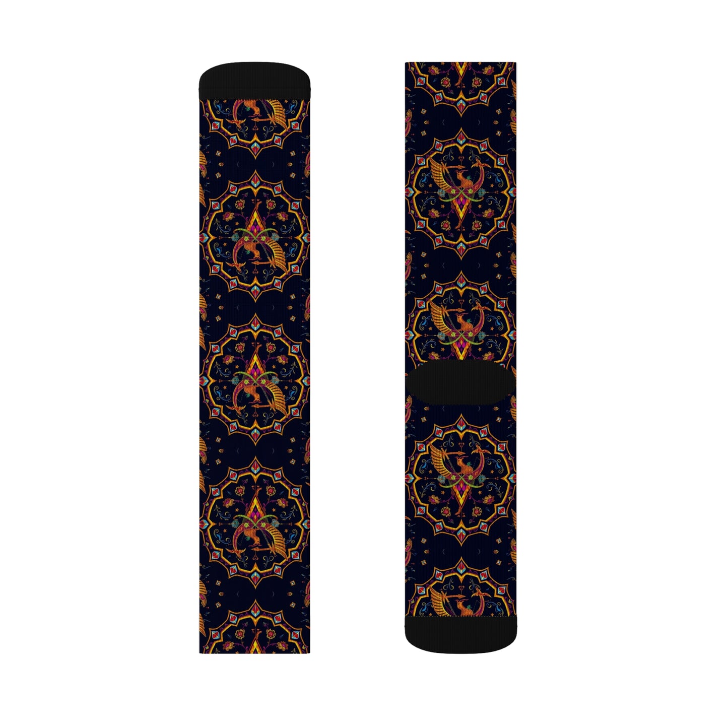 Sublimation Socks, Sagittarius, Zodiac v2, Jewel Pattern
