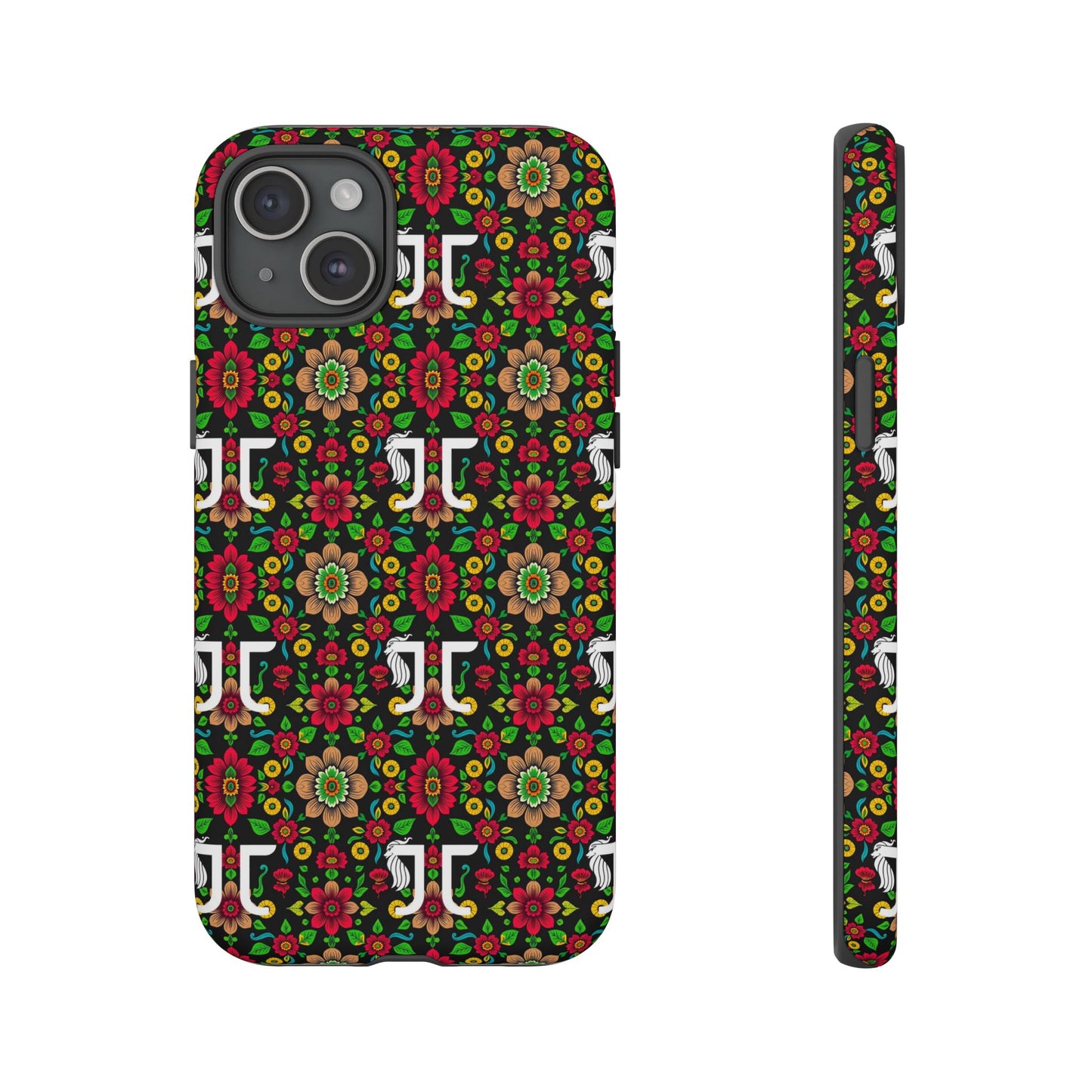 Tough Cases, Gemini, Zodiac v4, Flower Pattern
