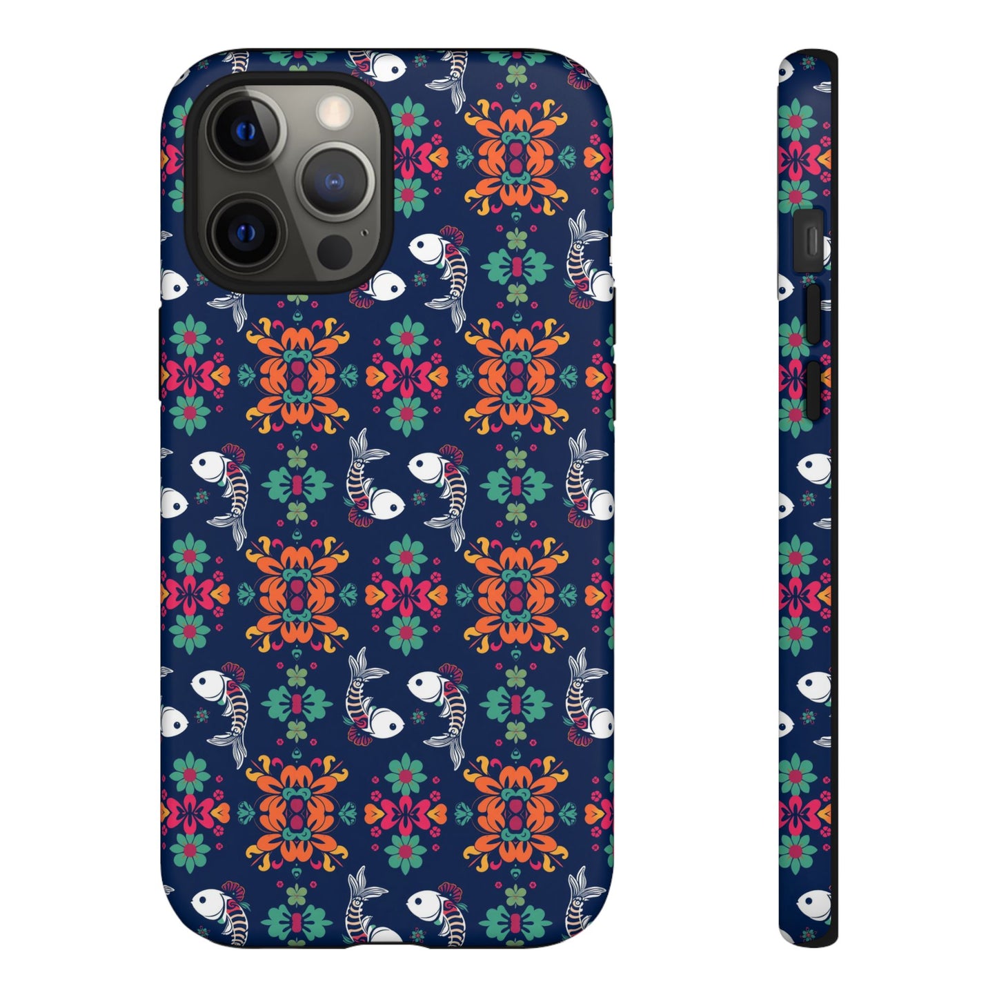 Tough Cases, Pisces, Zodiac, Flower Pattern