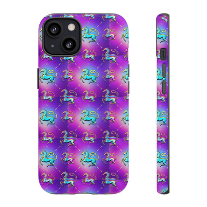 Tough Cases, Aquarius, Zodiac, Metal Pattern